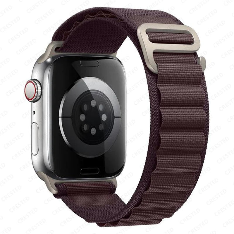 Alpine Loop Band for Apple Watch Strap 49Mm 44Mm 40Mm 45Mm 41Mm 42Mm 38Mm 40 44 45 Mm Bracelet Iwatch Ultra Series 7 6 5 3 Se 8