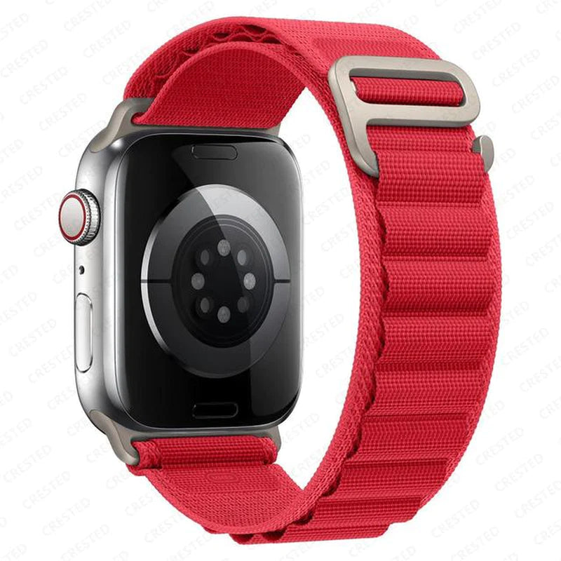 Alpine Loop Band for Apple Watch Strap 49Mm 44Mm 40Mm 45Mm 41Mm 42Mm 38Mm 40 44 45 Mm Bracelet Iwatch Ultra Series 7 6 5 3 Se 8