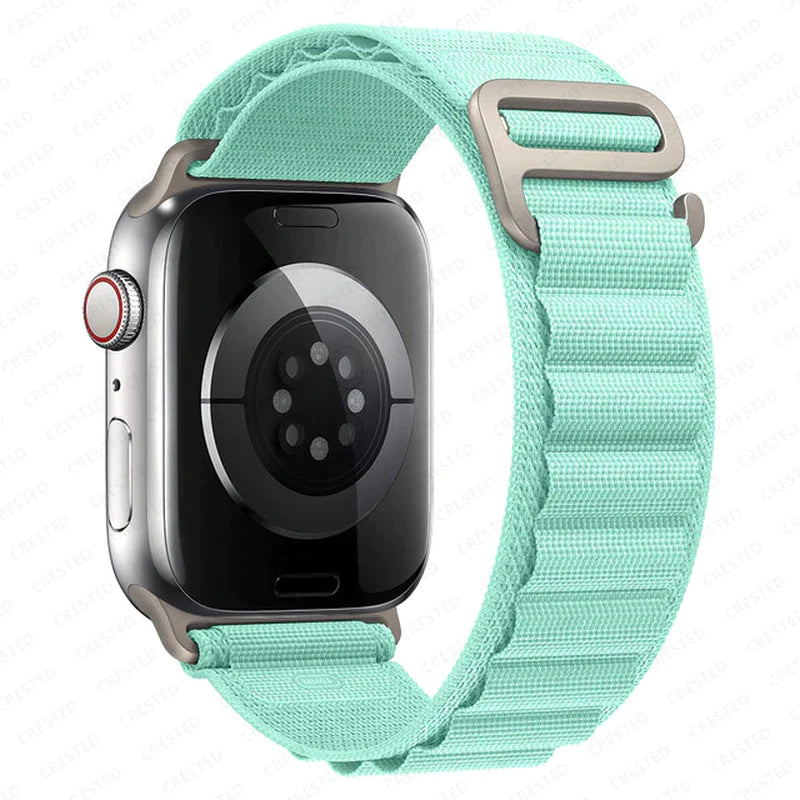 Alpine Loop Band for Apple Watch Strap 49Mm 44Mm 40Mm 45Mm 41Mm 42Mm 38Mm 40 44 45 Mm Bracelet Iwatch Ultra Series 7 6 5 3 Se 8