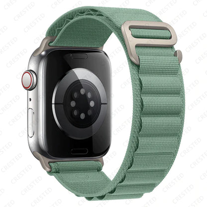 Alpine Loop Band for Apple Watch Strap 49Mm 44Mm 40Mm 45Mm 41Mm 42Mm 38Mm 40 44 45 Mm Bracelet Iwatch Ultra Series 7 6 5 3 Se 8