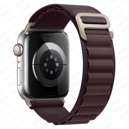 Alpine Loop Band for Apple Watch Strap 49Mm 44Mm 40Mm 45Mm 41Mm 42Mm 38Mm 40 44 45 Mm Bracelet Iwatch Ultra Series 7 6 5 3 Se 8